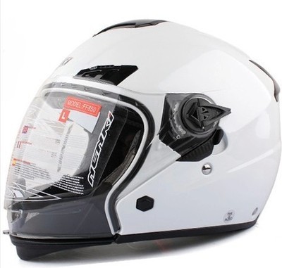 摩托车安全用品-头盔 摩托车头盔 摩托车可拆半盔 双镜片 春夏四季头盔-摩托车安.